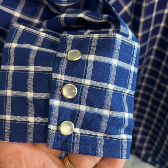 Wrangler Retro Western Long Sleeve size M Pearl snaps - Picture 5 of 5